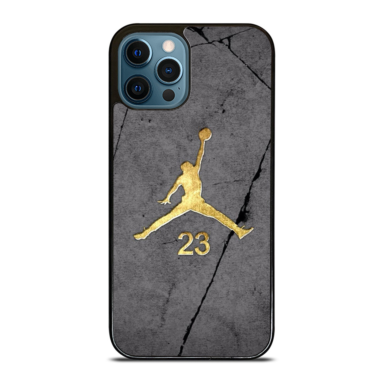 NIKE AIR JORDAN LOGO GOLD iPhone 12 Pro Max Case